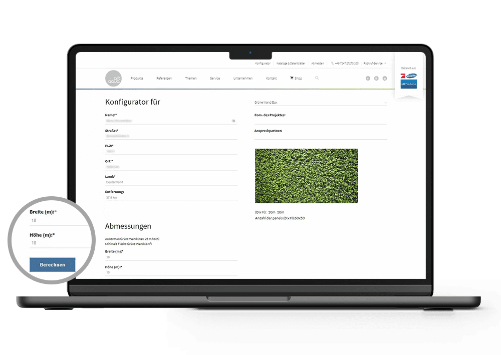 Art Aqua Konfigurator