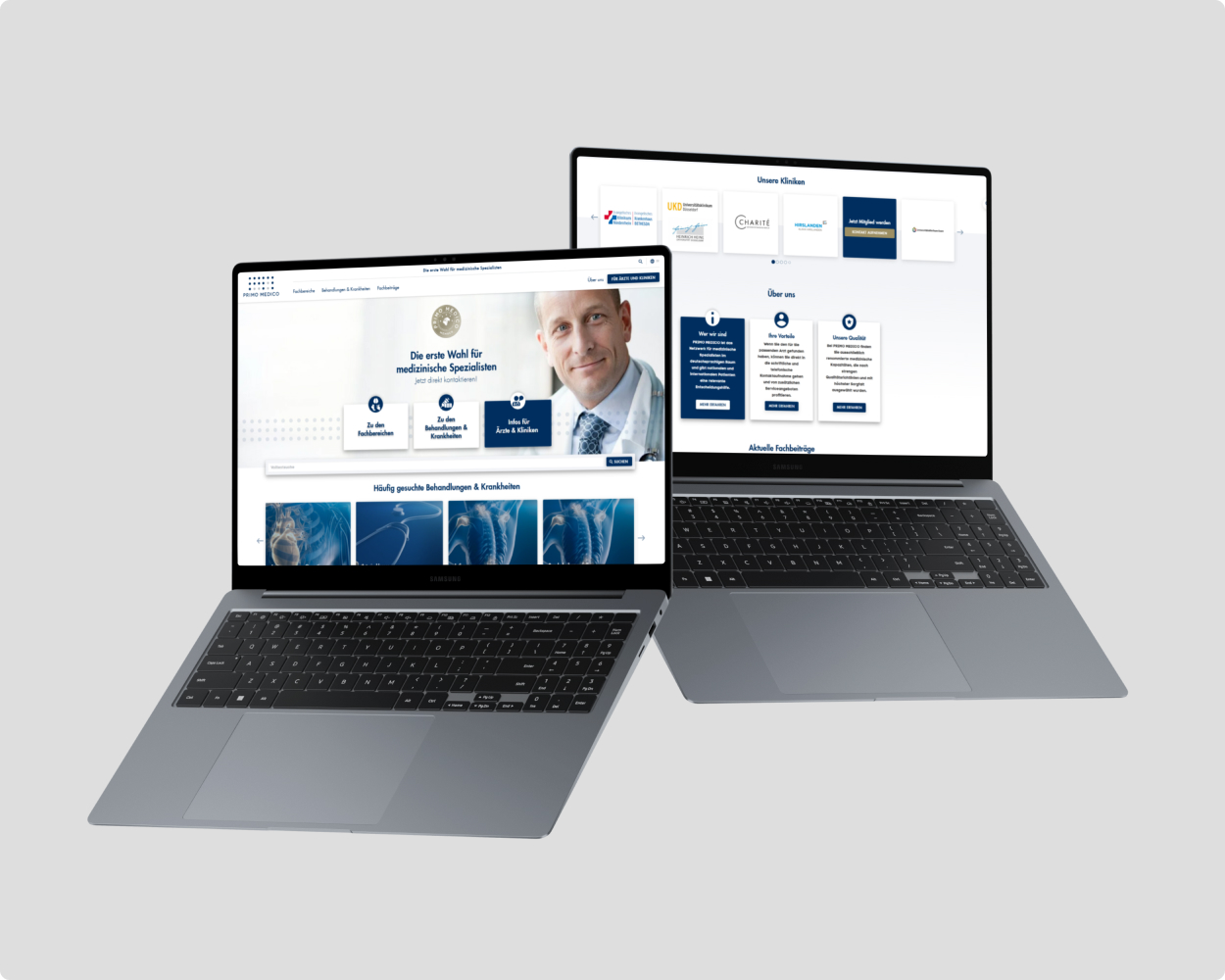 primo medico_Übersicht Mockup